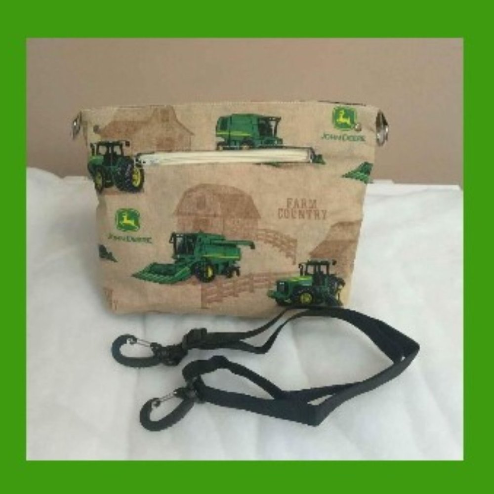John Deere Bag Cross body Adjustable Strap Handmade